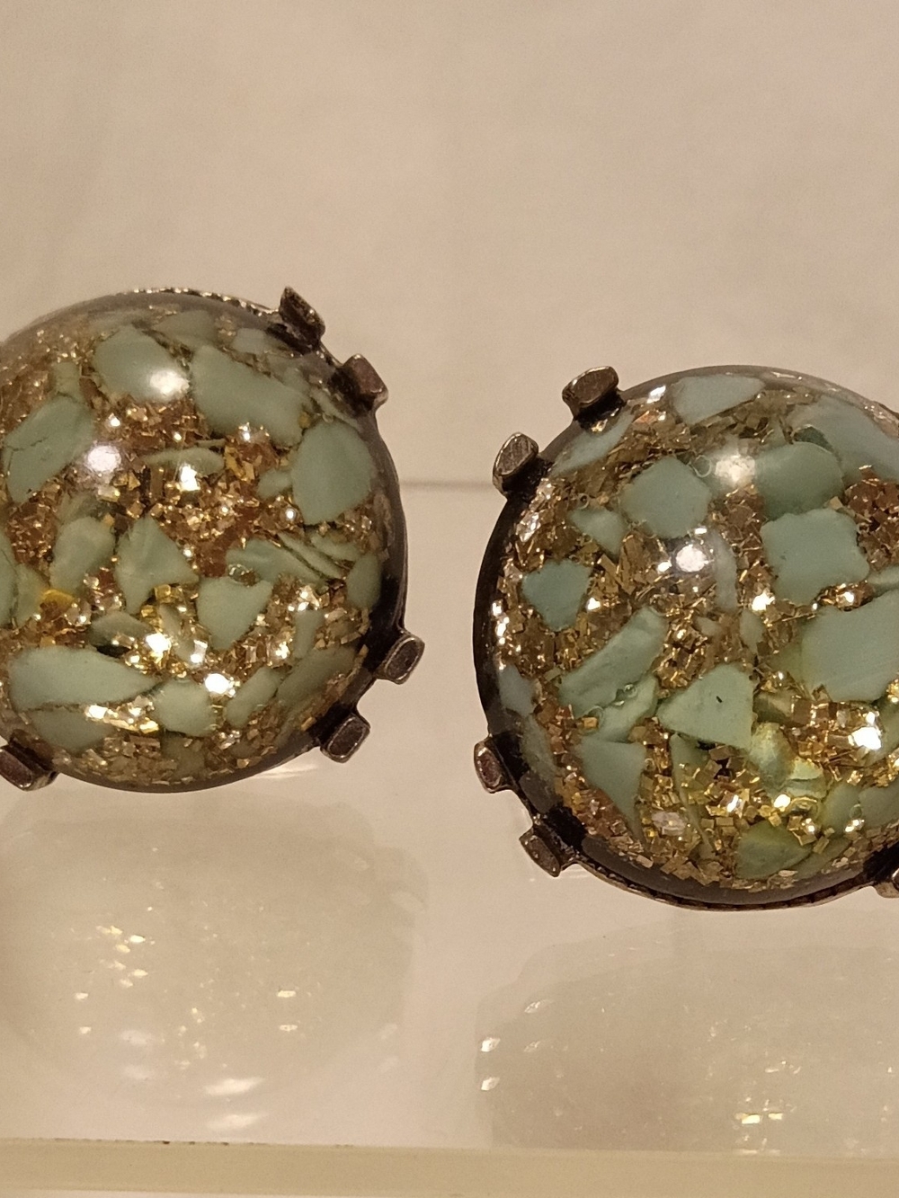 1950's Confetti Style Cuff Links
